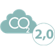 Valeur: 2.0 kg<div>Cet indicateur correspond à l'équivalent CO2 apporté par l'emballage du produit et son transport dans le monde. L’évaluation prend en compte la nature des matériaux, l’origine et le procédé de fabrication principal des composants, leur transport et le transport du produit fini. <div>L’évaluation est réalisée sur le format moyen du produit et selon un scénario type de distribution dans le monde.</div></div>