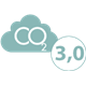 <p>Valeur: 3.0 kg </p><div>Cet indicateur correspond à l'équivalent CO2 apporté par l'emballage du produit et son transport dans le monde. L’évaluation prend en compte la nature des matériaux, l’origine et le procédé de fabrication principal des composants, leur transport et le transport du produit fini. <div>L’évaluation est réalisée sur le format moyen du produit et selon un scénario type de distribution dans le monde.</div></div>
